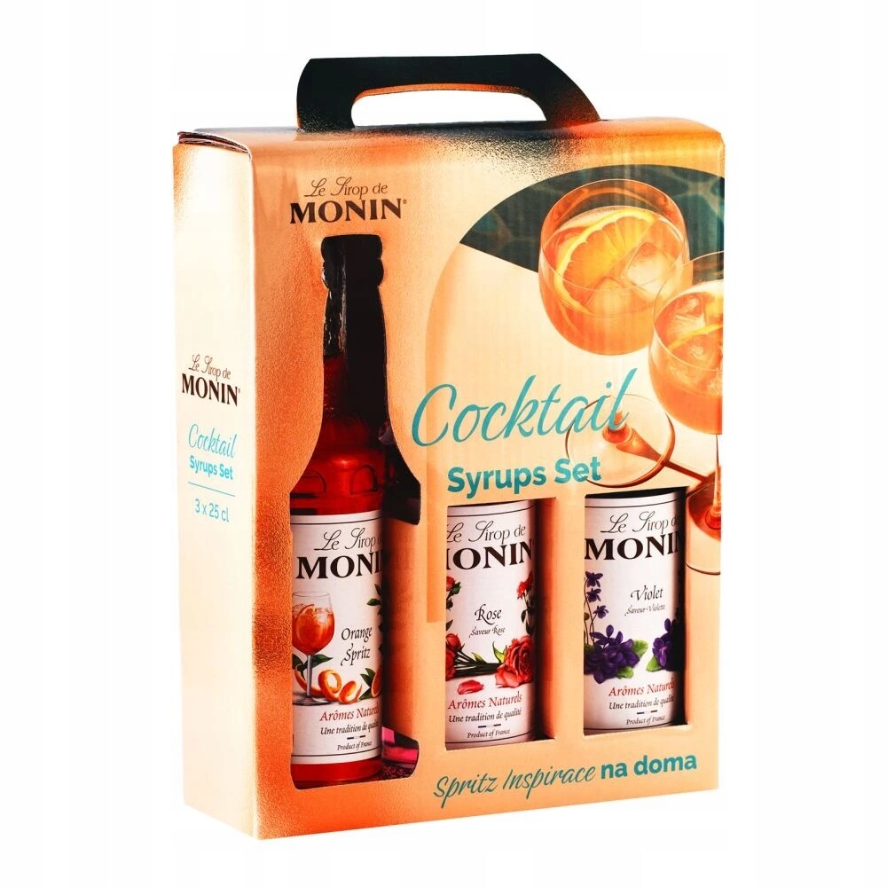 Monin Cocktail Syrups Set 3x0,25l