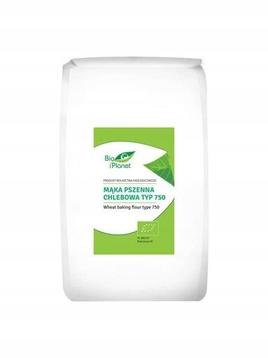 5x Bio Planet Pšeničná mouka chlebová typ 750 1 kg