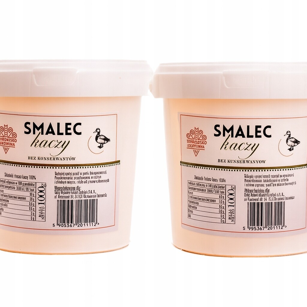 kachní tuk 100% kachní sádlo 1 kg přírodní živočišný tuk