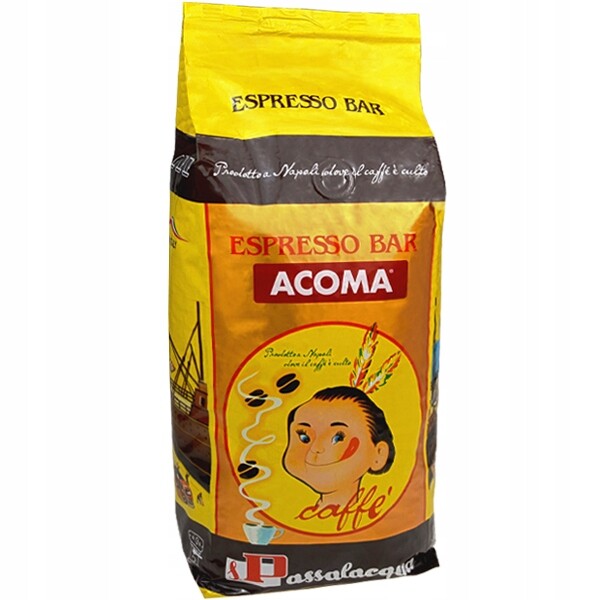 káva káva Passalacqua Acoma 1 kg intenzivní italská káva Dárek