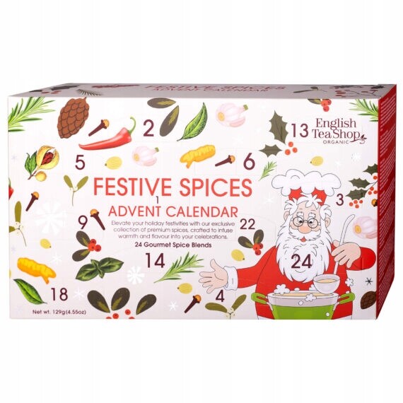 25 ekologických koření Adventní kalendář English Tea Shop