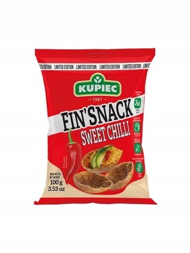 7 x Fin`snack žitné snacky s příchutí sladkého chilli 100 g