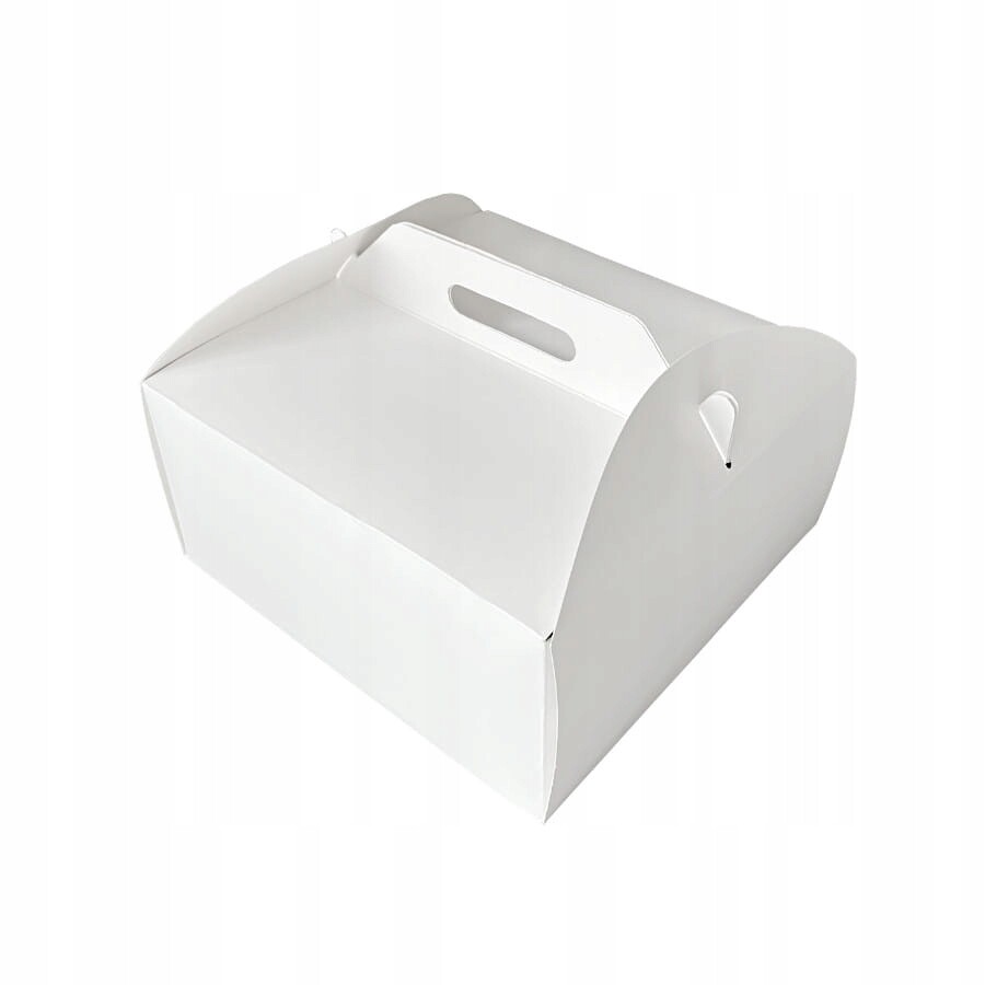 Balení kartonových krabiček na dorty 26x26x12 10 Ks