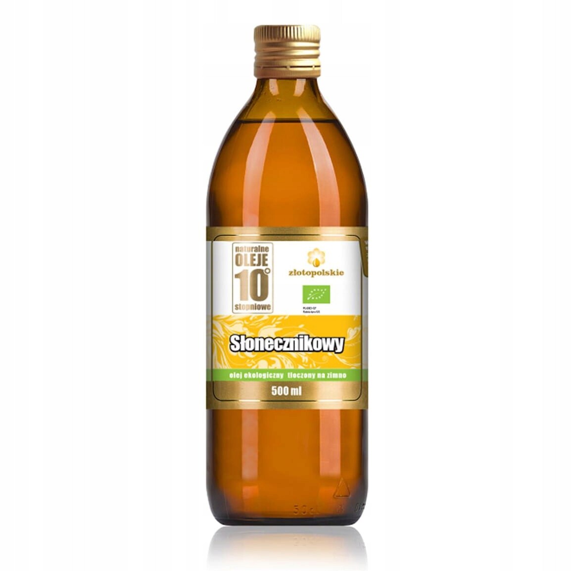 2x slunečnicové zlato lisovaný za studena Ekologické 500 ml