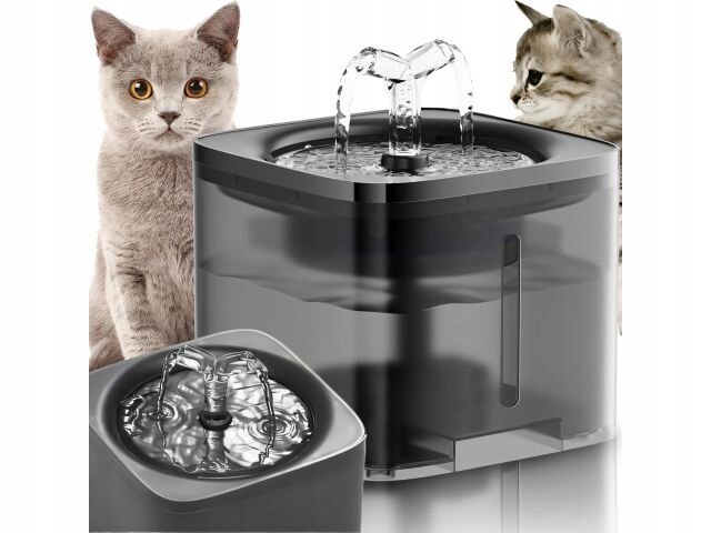 Vodní Fontána Pro Kočky A Psy, Automatická Napajáčka, Tichá Miska S Filtrem