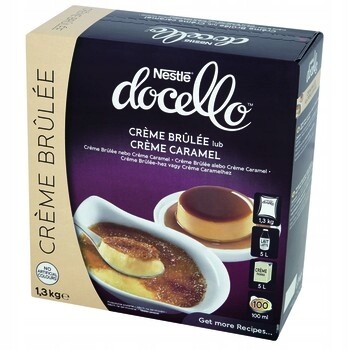 Nestlé Docello Crème Brûlée krém v prášku 1,3 kg francouzský dezert