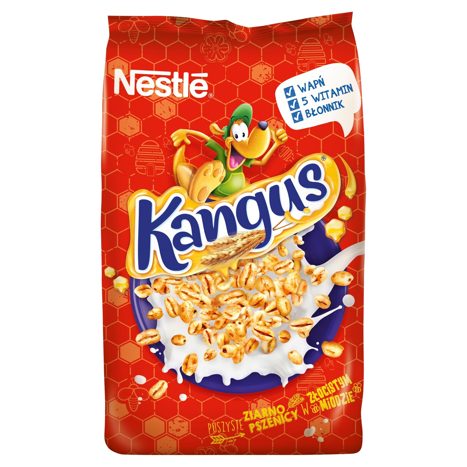 4X Nestlé Kangus Snídaňové cereálie 250 g