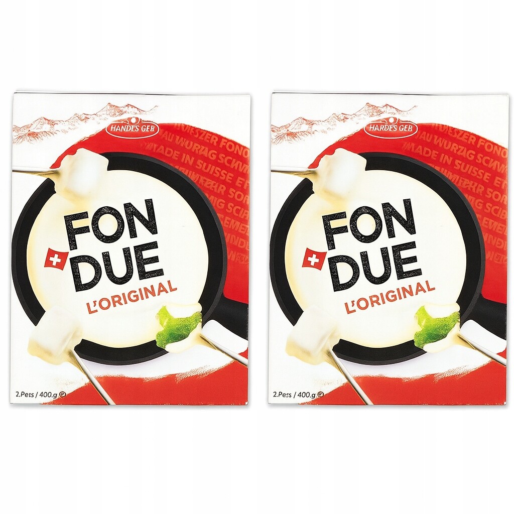 Švýcarský smetanový sýr Fondue Originální Hardegger z Německa De 800 g