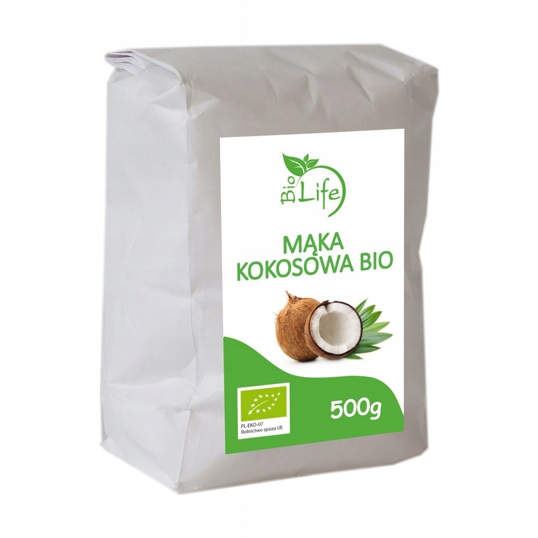 5X Biolife Kokosová mouka ekologická Bio 500 g
