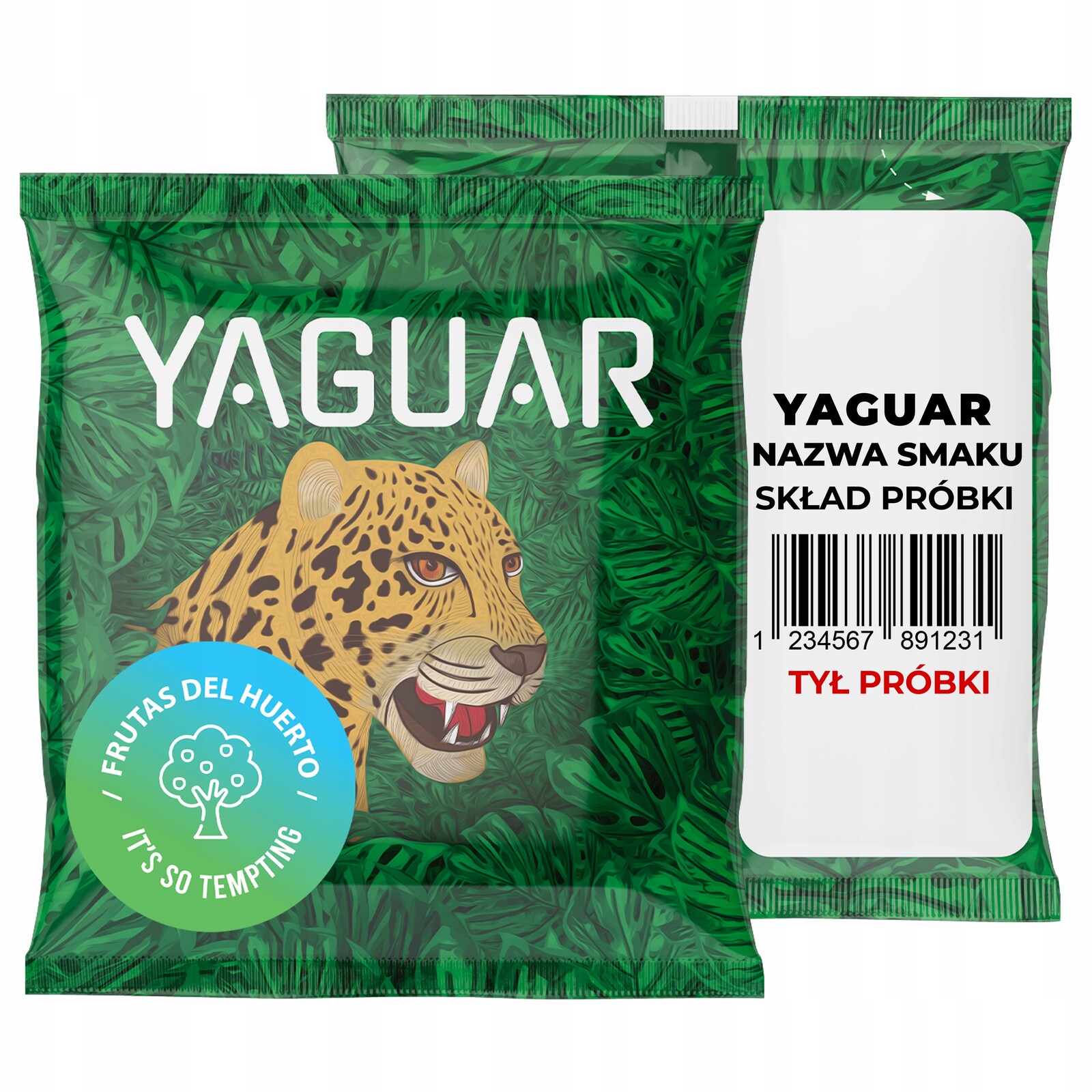 10 x Yaguar Frutas del Huerto 50 g