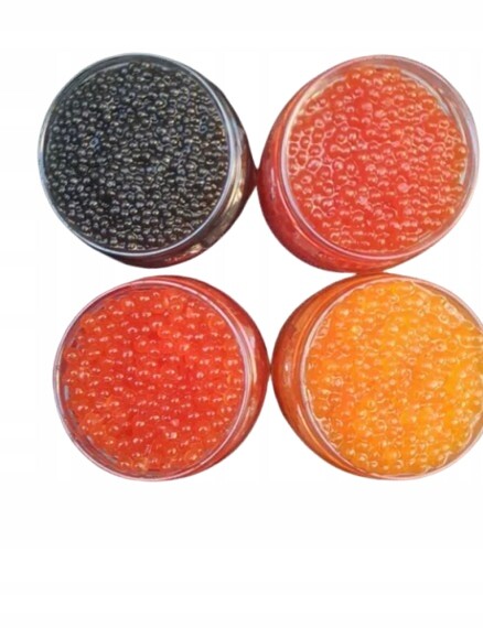 Černý kaviár (imitace) Sada 10 Sklenic