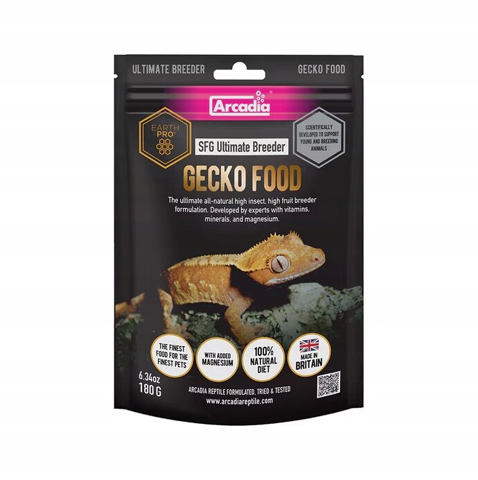 Krmivo pro gekona otřeseného Ultimate Breeder 180 g Arcadia Sfg