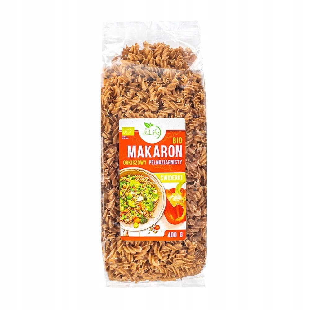 5X BioLife Těstoviny celozrnné fusilli 400 g