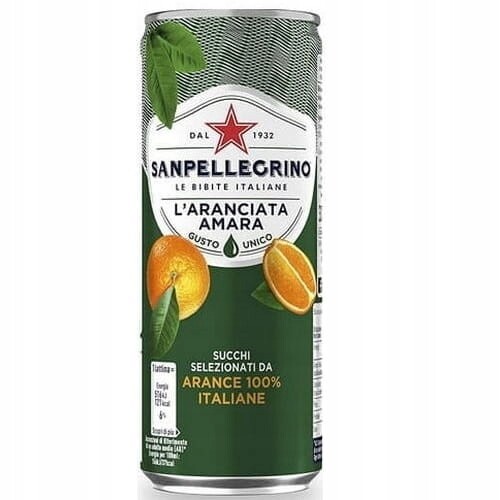 Nápoj Aranciata Amara 24x330 ml San Pellegrino