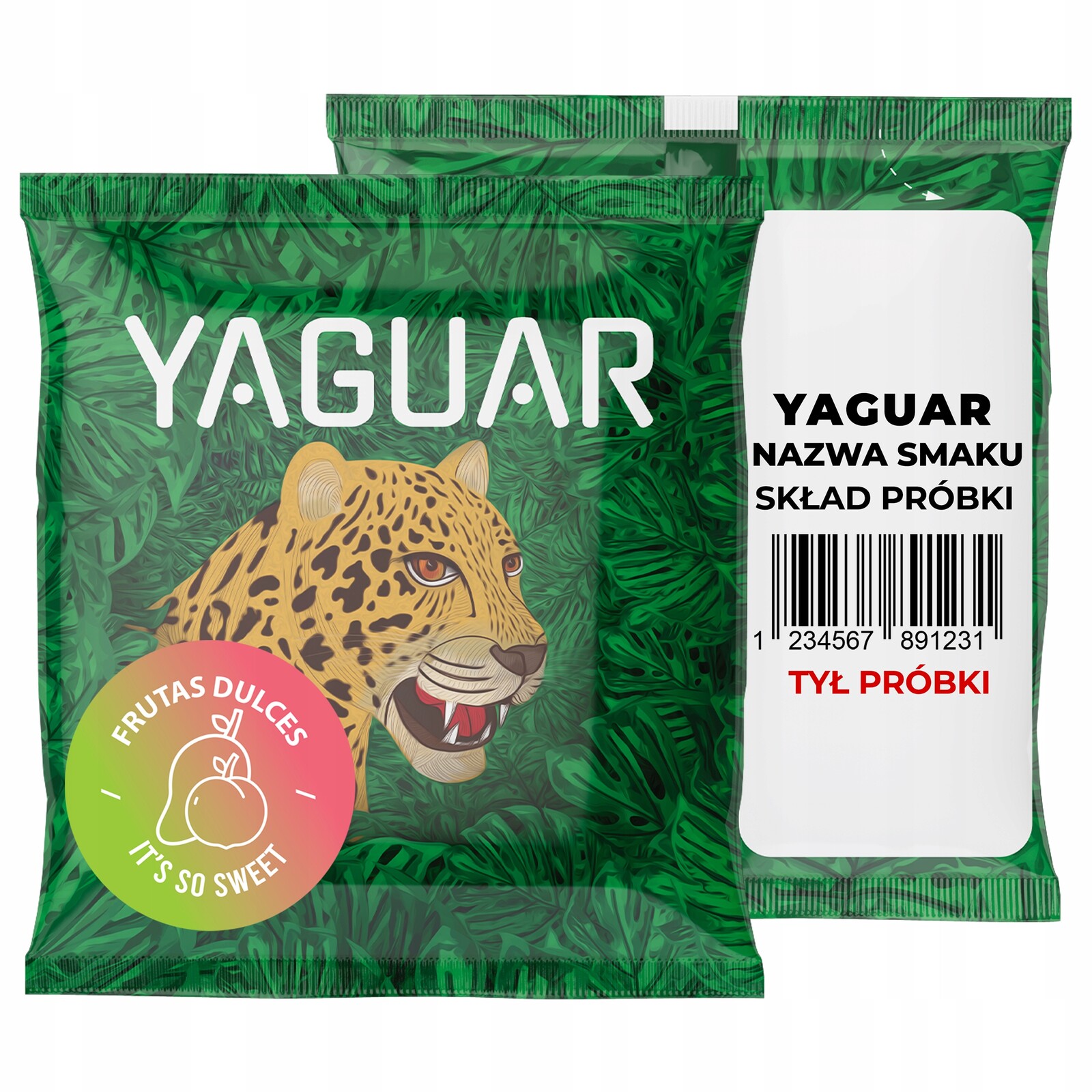 10 x Yaguar Frutas Dulces 50 g