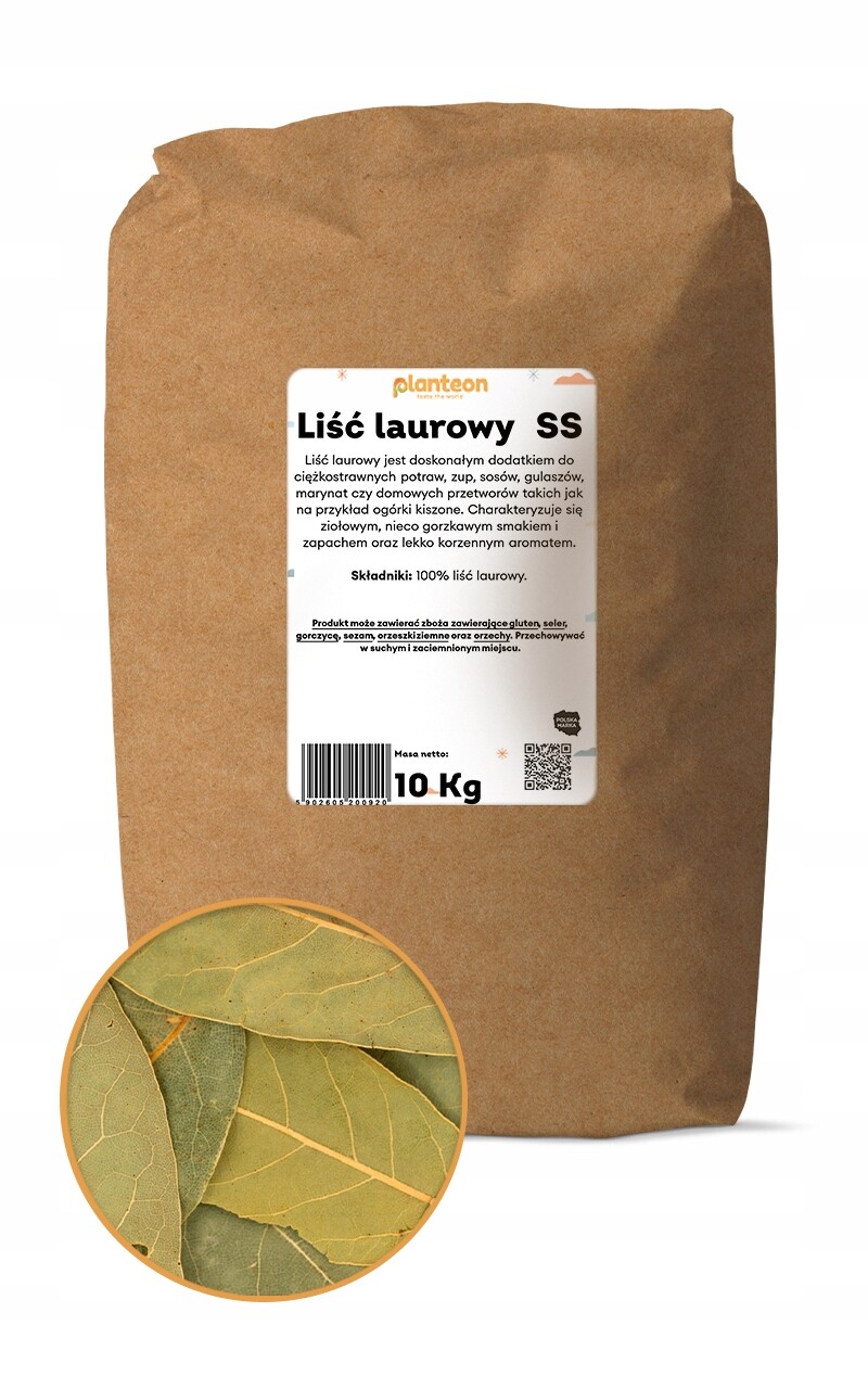 Bobkový list Ss 10 kg přírodní aromatický, sušený bez chemie