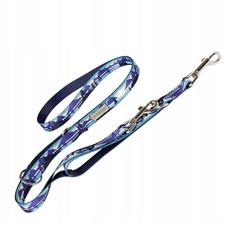 Amiplay Vodítko 7v1 BeNature L 100-200 x 2,5 cm Trails