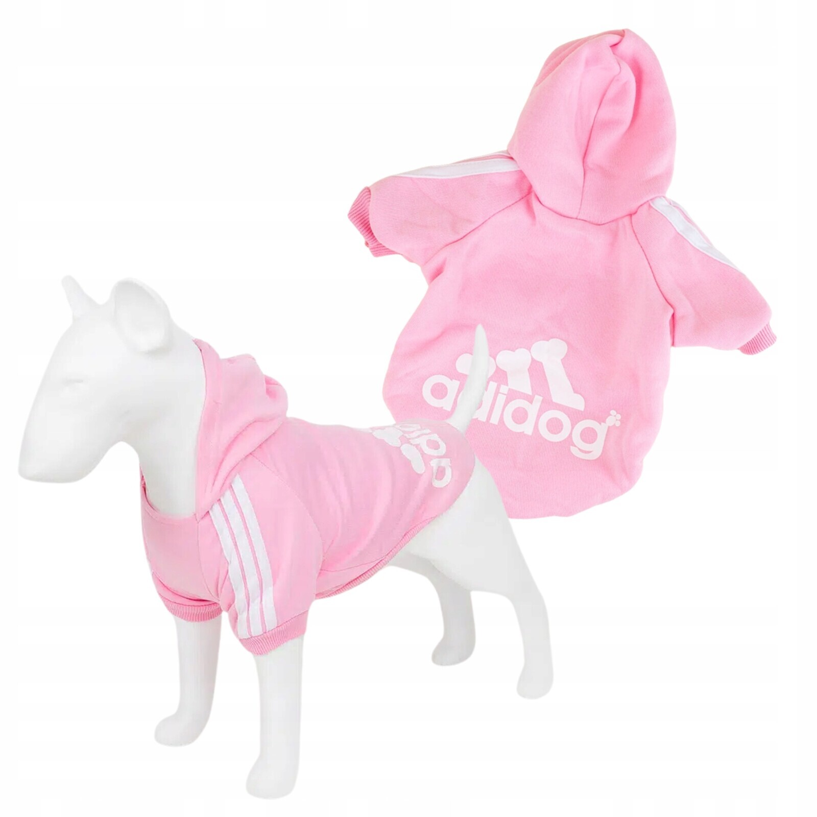 Tepláková mikina pro psa Adidog Růžová 6XL