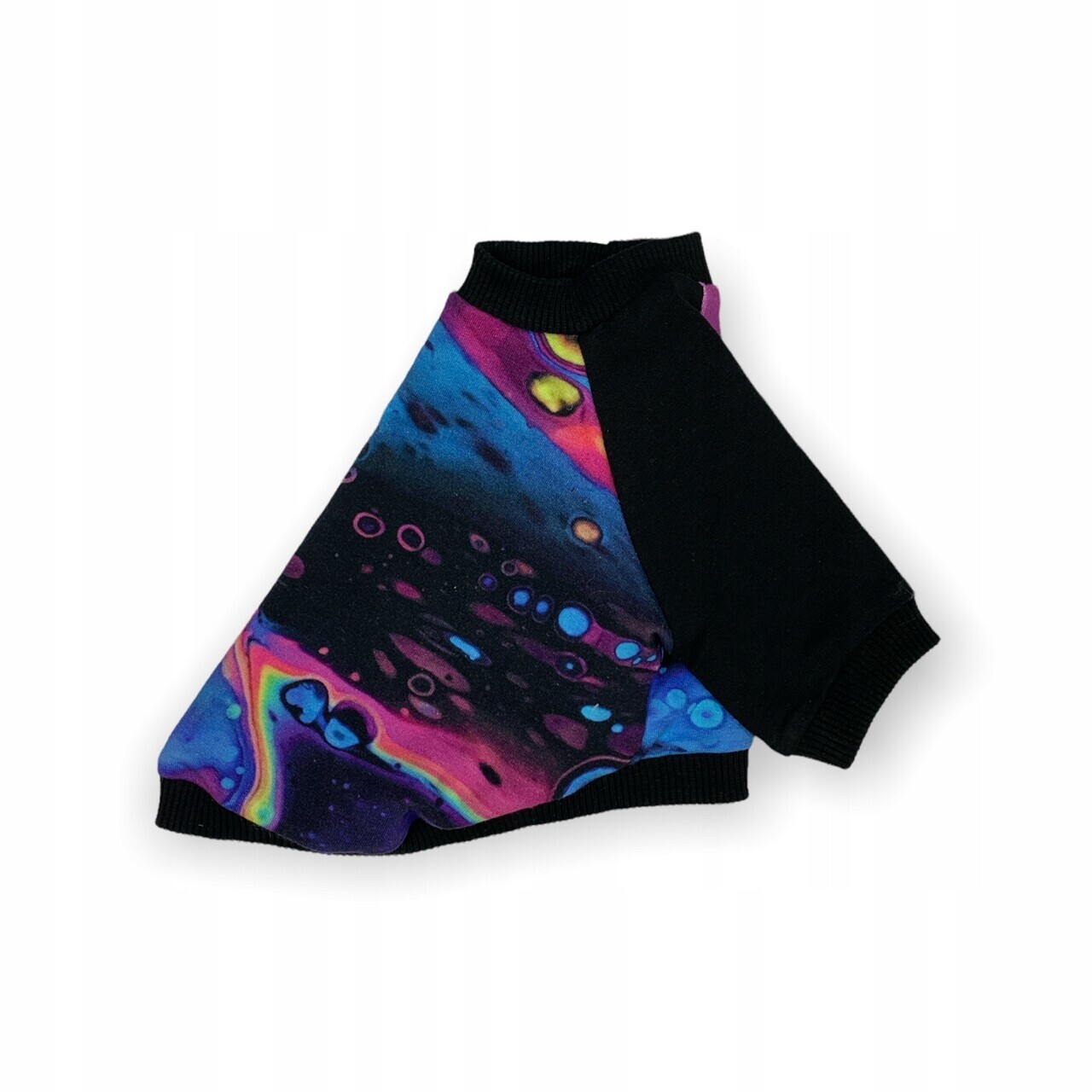 Mikina pro psa s raglánovým rukávem Láva, velikost XXL