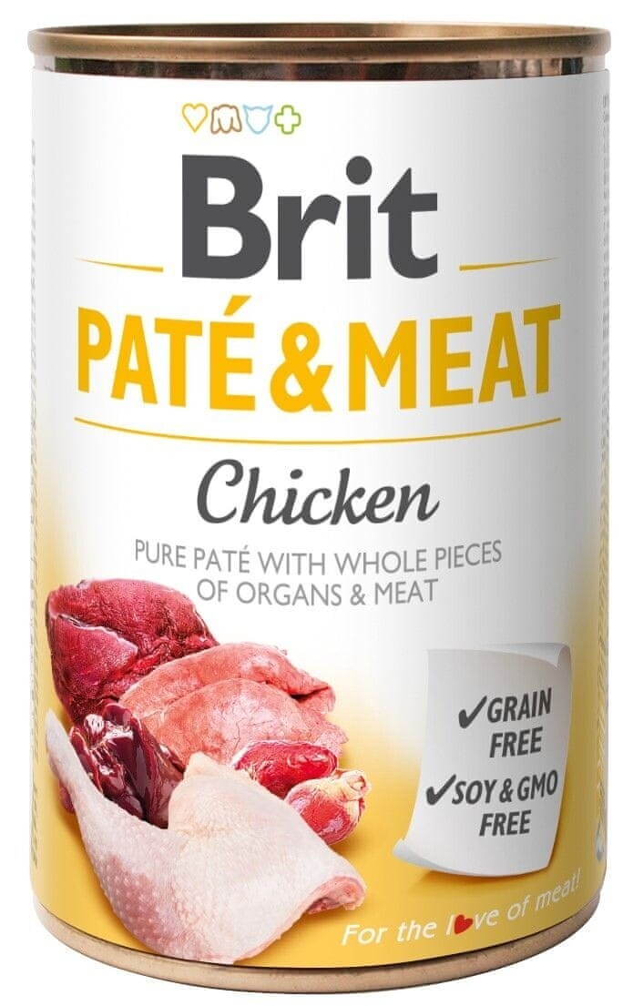 Brit Paté & Meat Chicken 6x400g