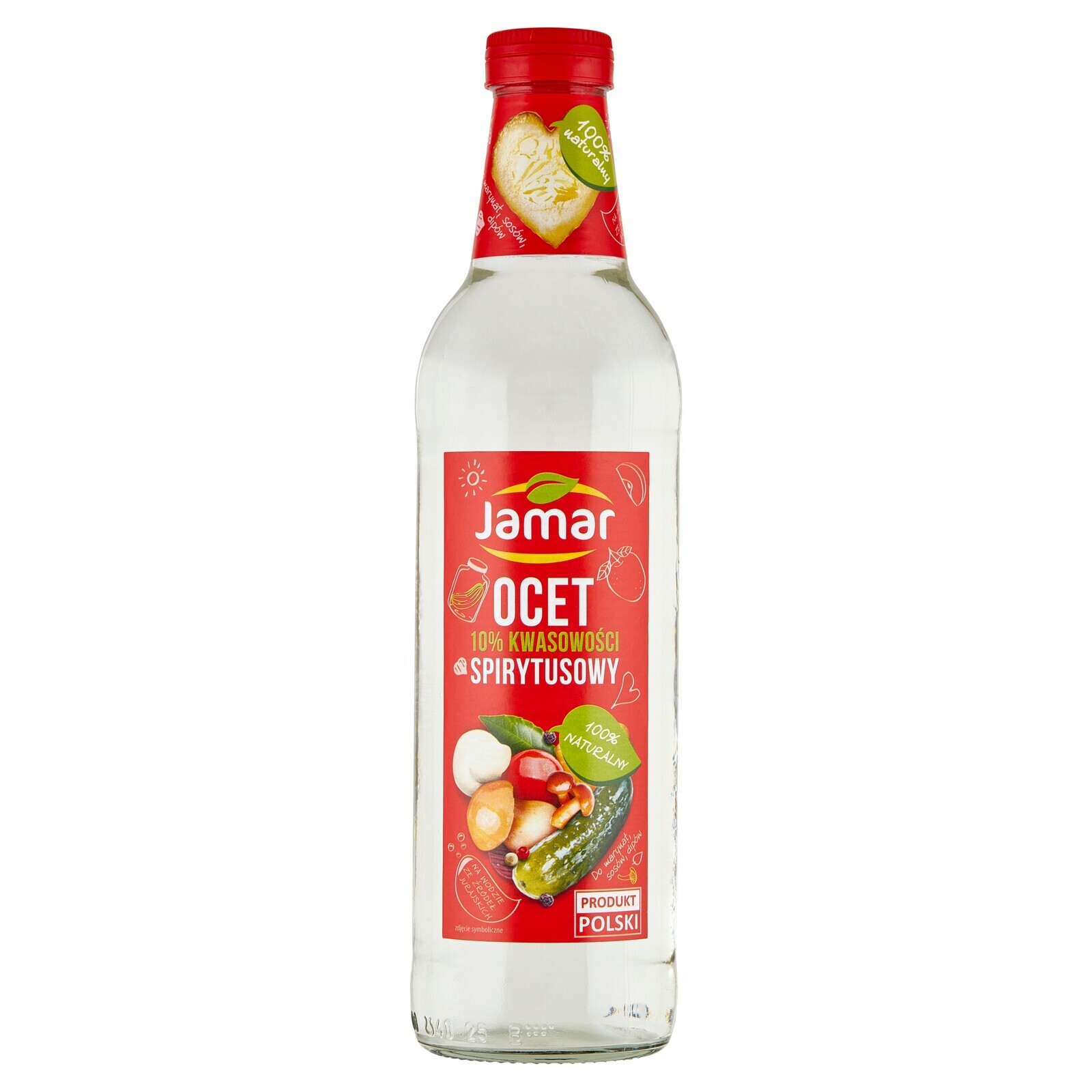 9X Jamar Lihový ocet 10% kyselosti 500 ml
