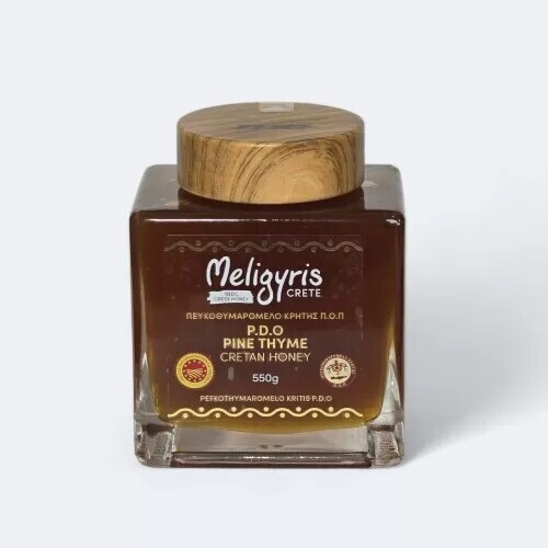 Borovicovo-tymiánový med Meligyris 450 g P.d.o.