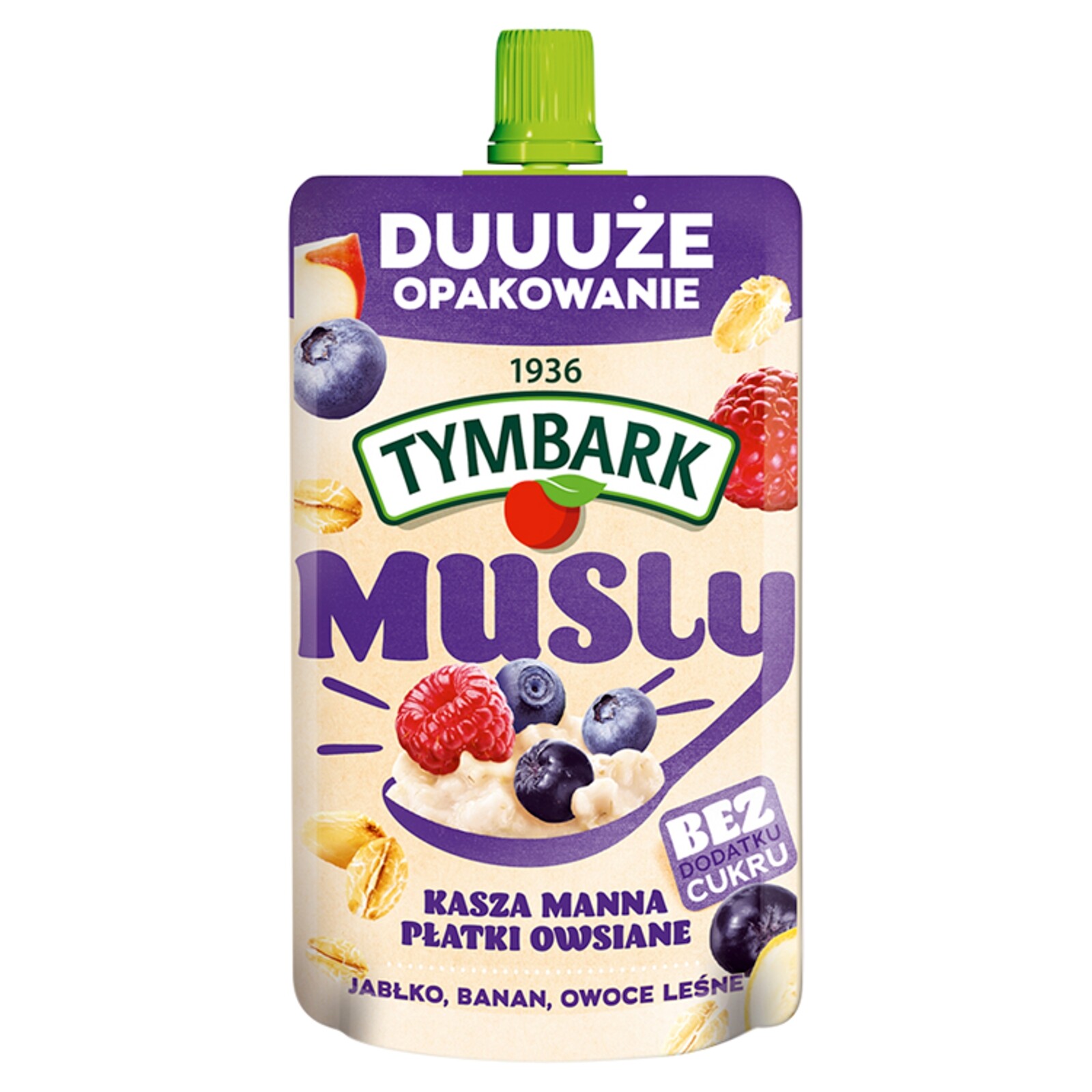 10 x Tymbark Musly Pyré kaše mana lesní plody 170 g