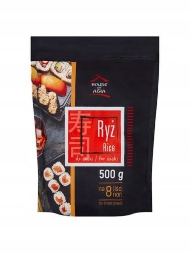 4x House of Asia Rýže na sushi 500 g