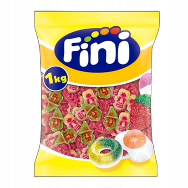 Směs ovocných Želé Bonbony mix chutí Fini 1 kg