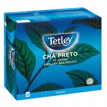 Čaj Tetley English Breakfast 100 sáčků X 1.5 g v obálce