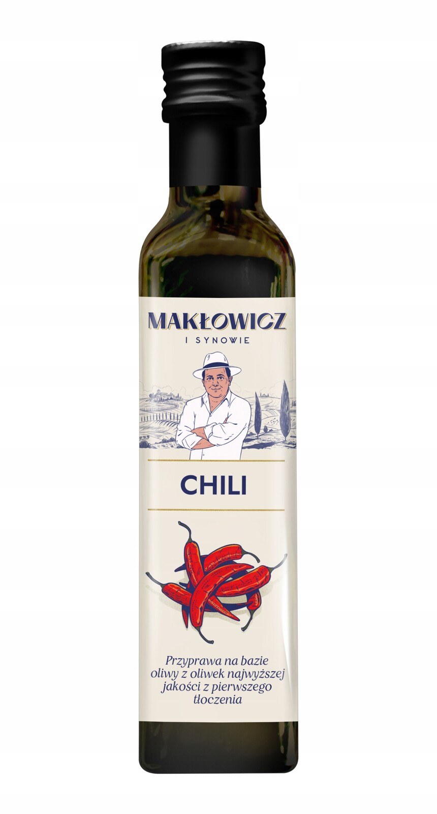 2x Olivový olej s chilli 250 ml Makłowicz i Synowie
