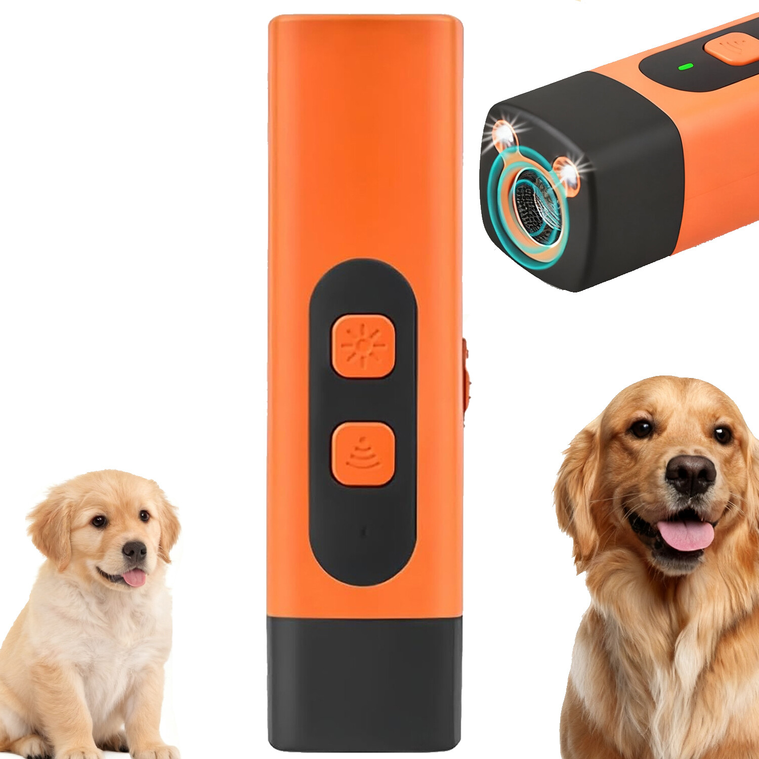 Ultrazvukový Odpuzovač Psů Pro Psy S Baterkou