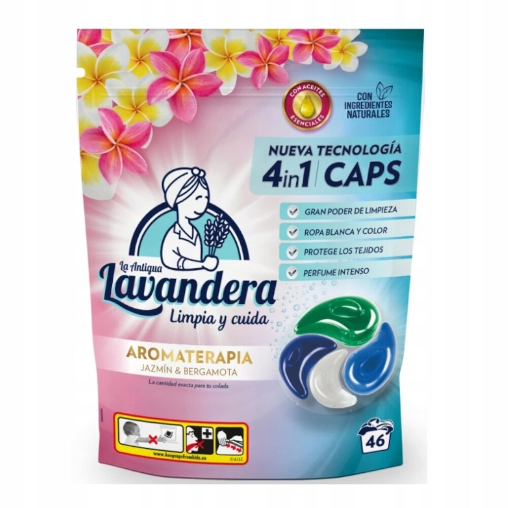 Kapsle na praní Lavandera Flores de Cerezo Višňový Květ 46x22 g