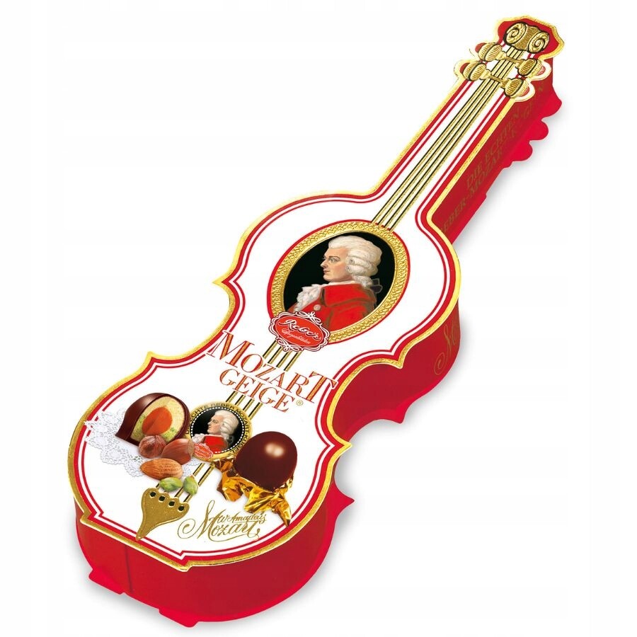 Čokoládky Reber Mozart Housle (140 g)