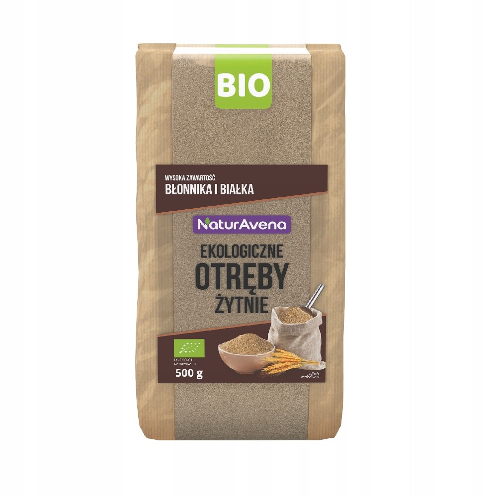 6X Naturavena Žitné otruby 500 g Bio