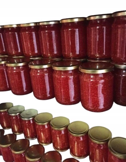 Červený kaviár (imitace) Sada 10 Sklenic