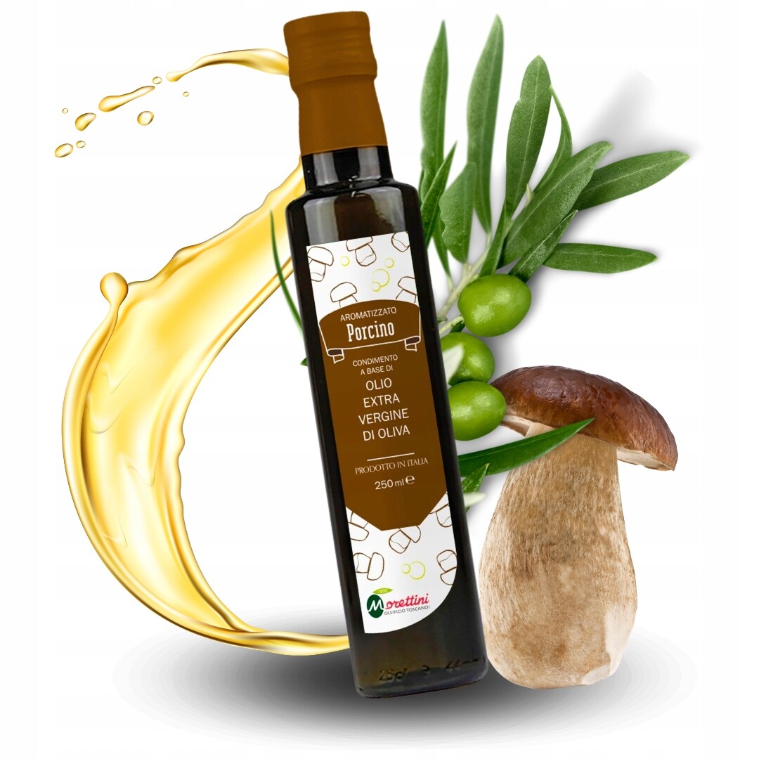 2X Morettini aromatizovaný olivový olej s příchutí Borovic 250 ml