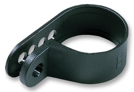 Hellermanntyton 211-00800 Nx8 P Clip, Black, 15.8Mm, Pk100