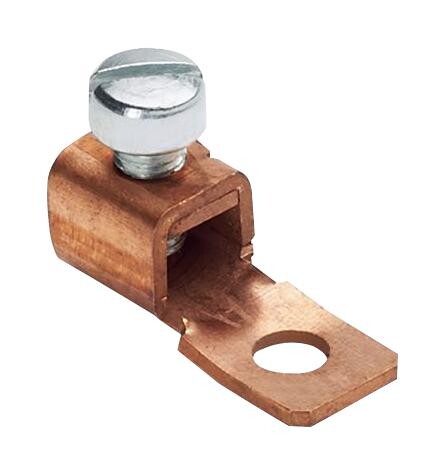 Panduit Cxs125-14-Q Terminal, Mechanical Lug, M6, 1/0 Awg