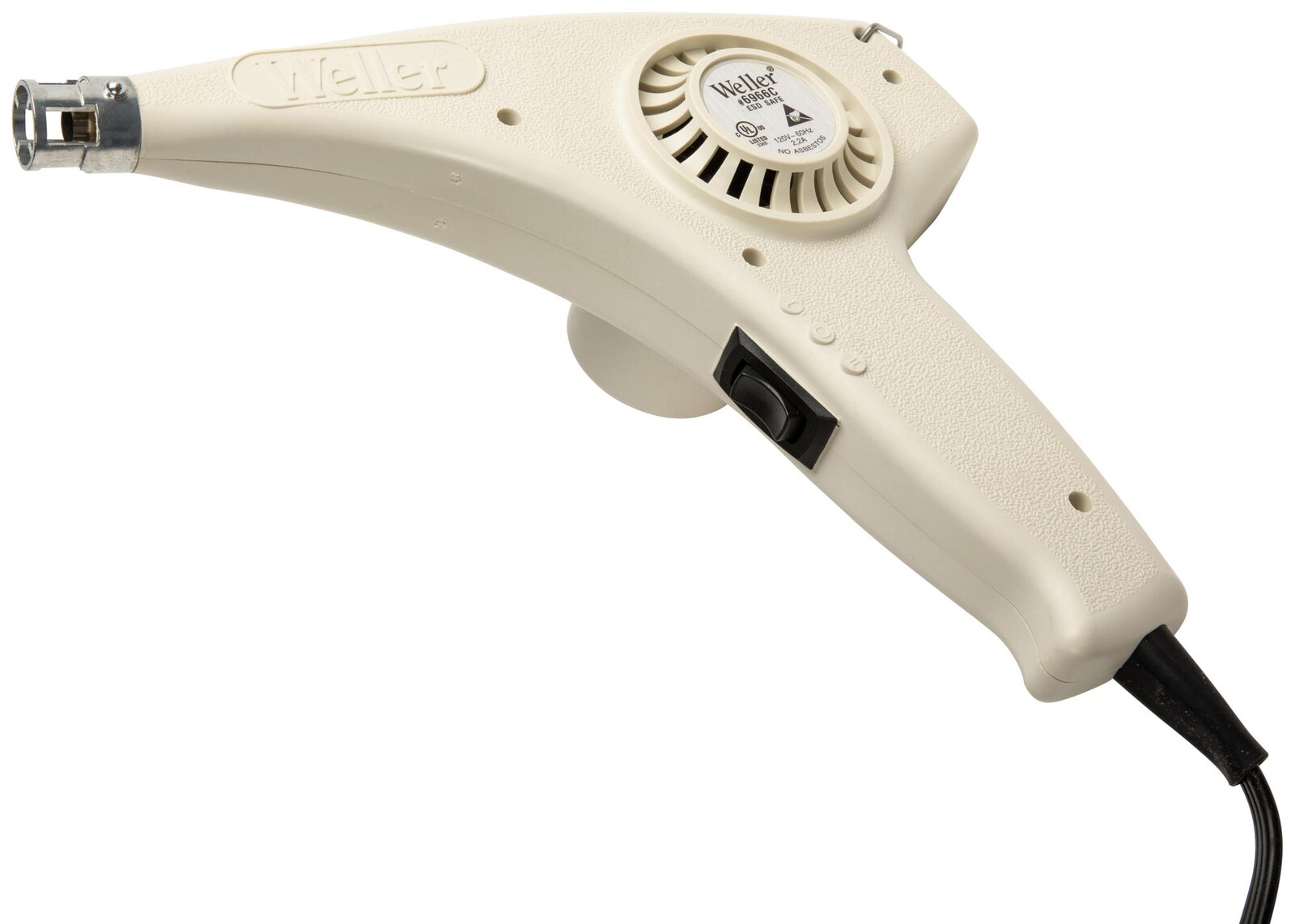 Weller 6966Ek Heat Gun, 3 Wire, Eu Plug, 230V