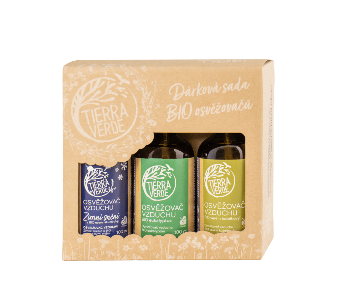 TIERRA VERDE Sada osvěžovačů – K provonění zimních dní