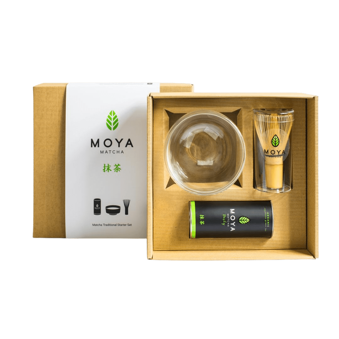 MOYA Starter Set Matcha Daily & Skleněná miska