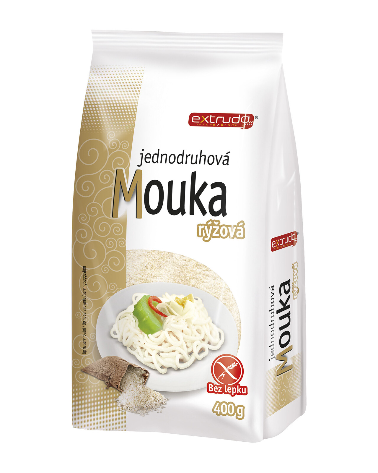 EXTRUDO Bezlepková rýžová mouka