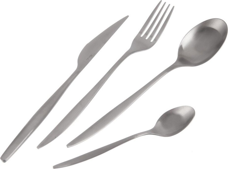 Nerezový příbor 24 ks ve stříbrné barvě – Orion