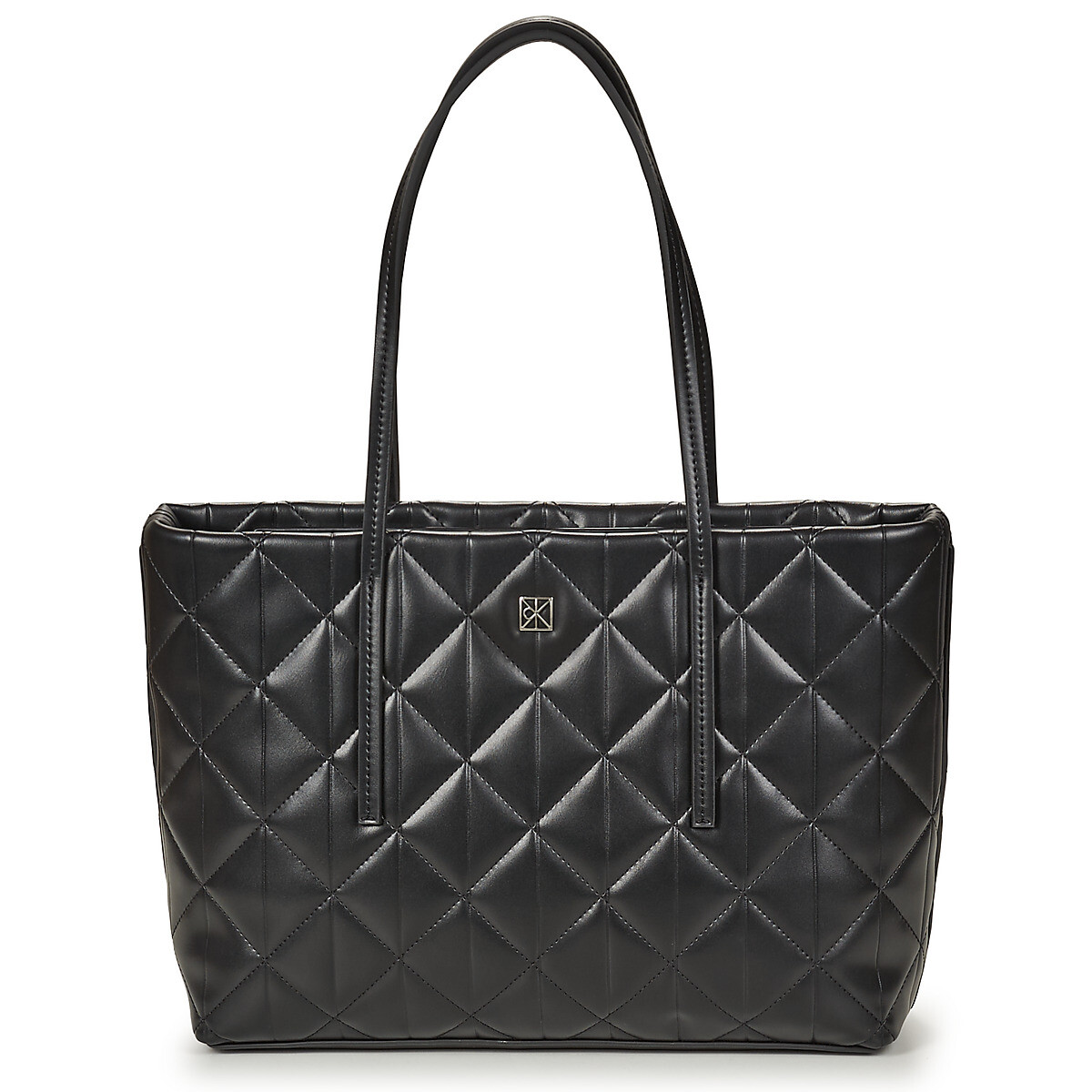 Calvin Klein Jeans  QUILTED SMALL TOTE  Černá