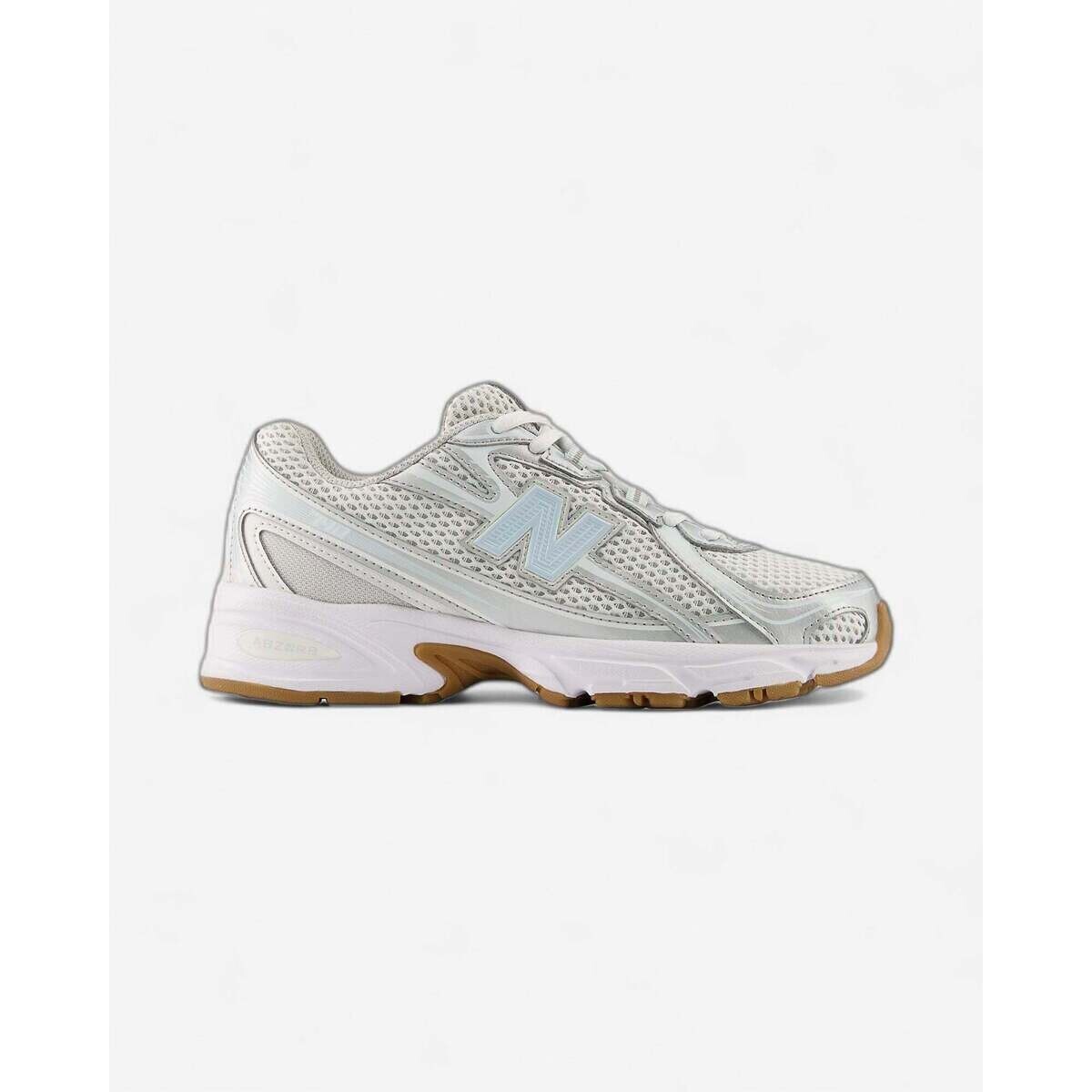 New Balance  740 Silver Metallic (GS)  Bílá