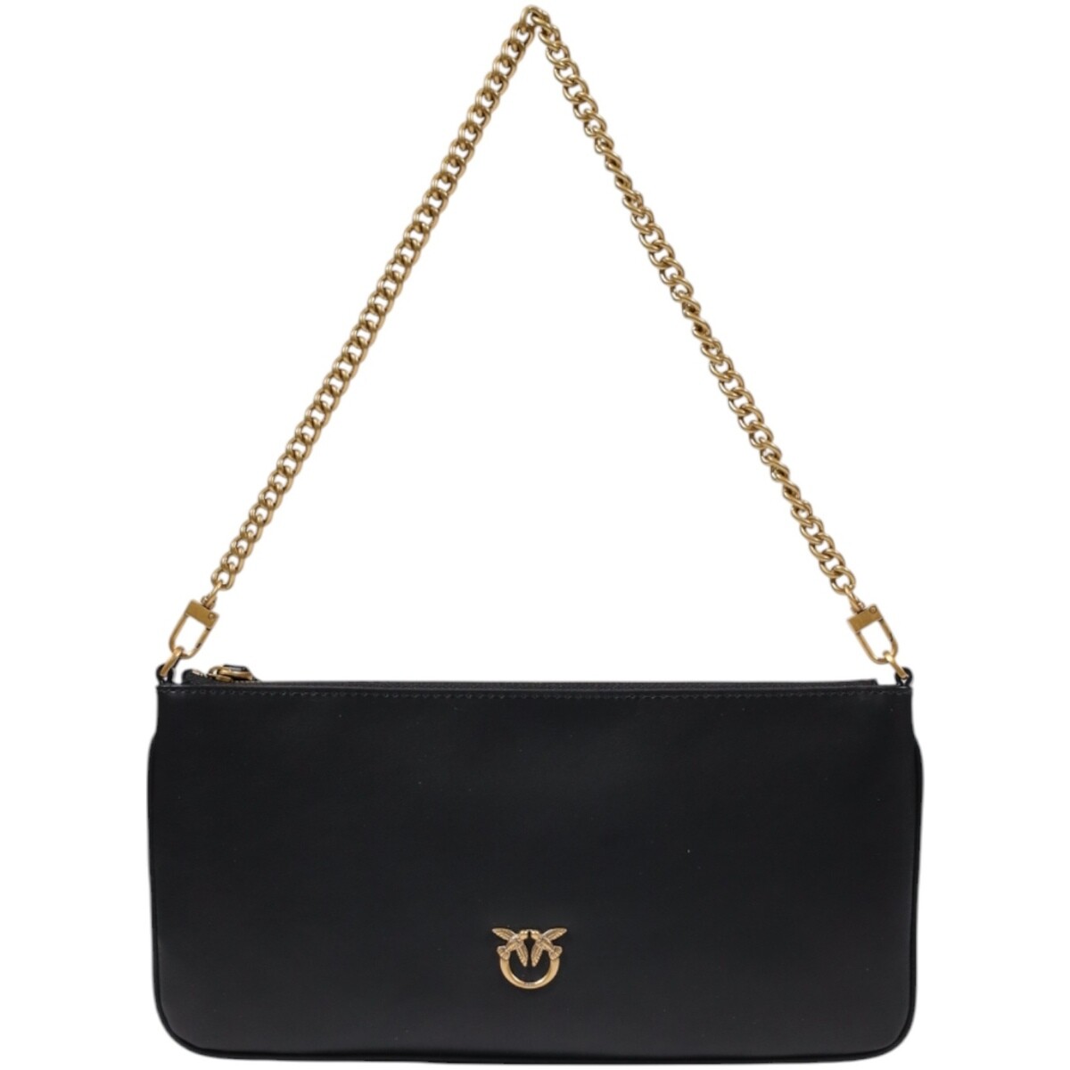 Pinko  HORIZONTAL FLAT VITELLO SETA 102747 A0F1  Černá