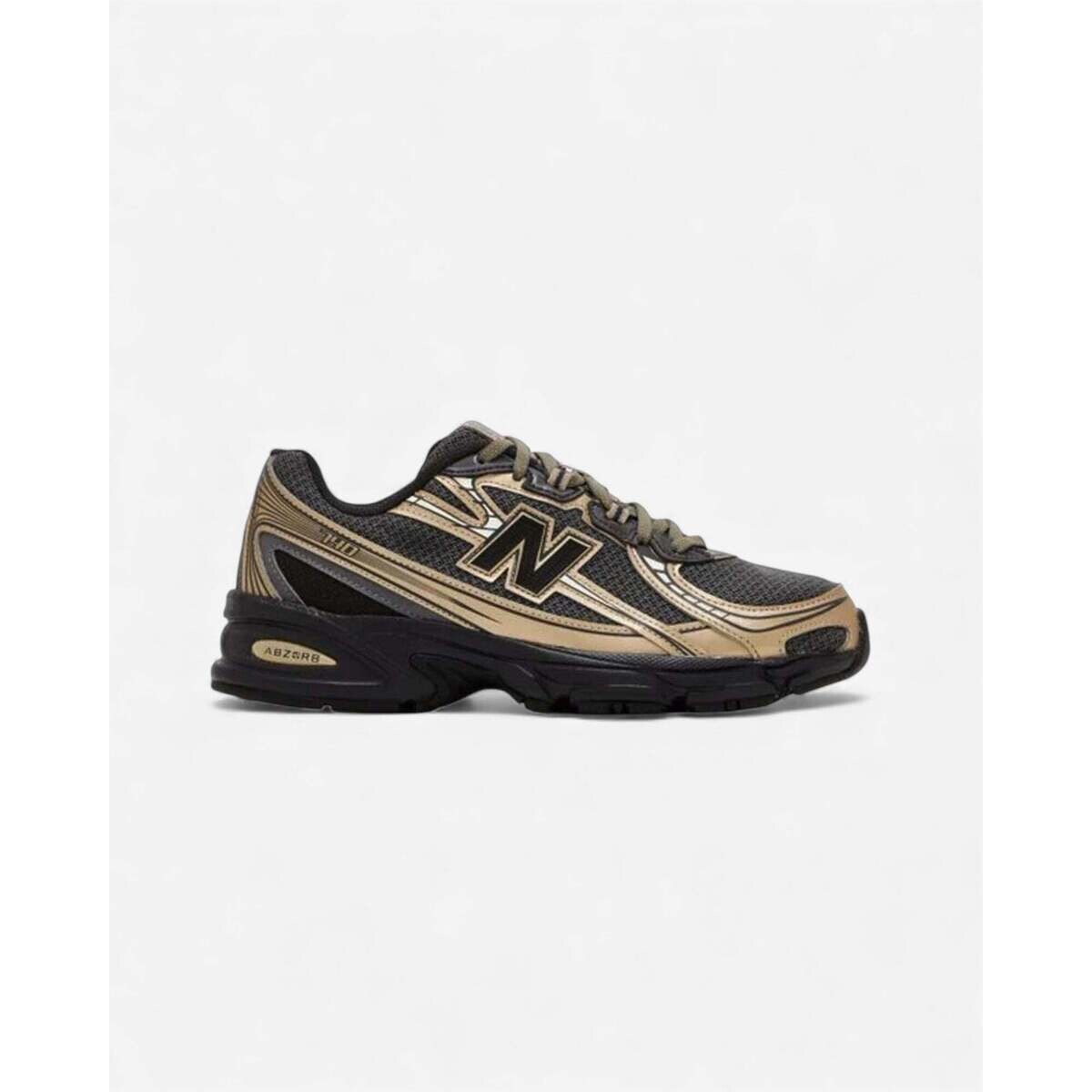 New Balance  740 Black Gold  Černá