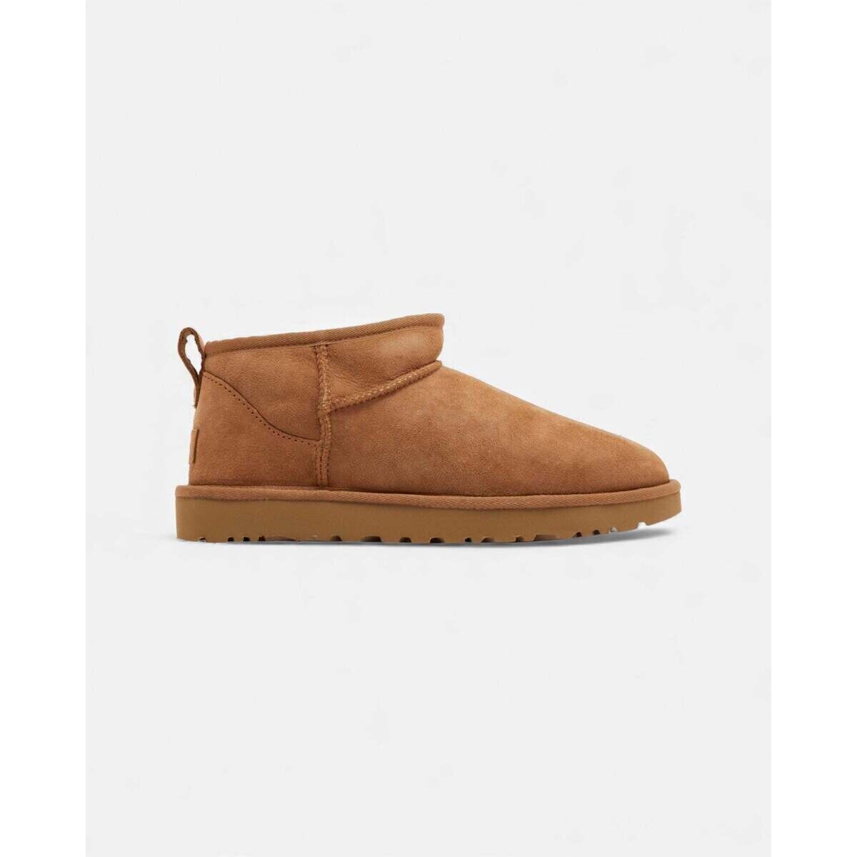 UGG  Classic Ultra Mini Boot Chestnut (Women's)  Bílá