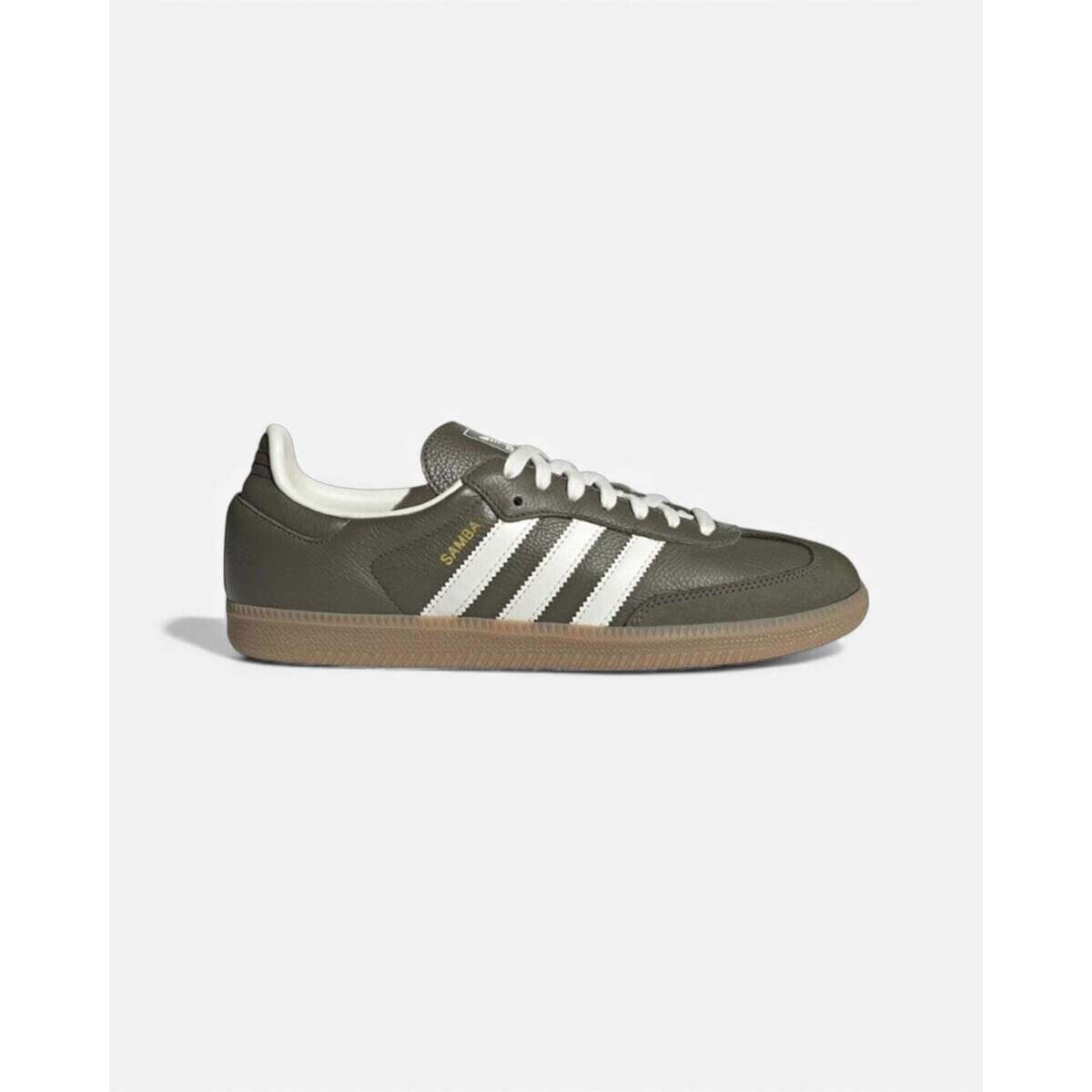 adidas  Samba OG Medium Raw Khaki Gum  Bílá